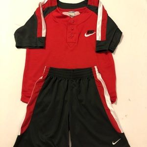 Nike Youth Shirt and Shorts